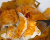 Foto do passo 10 de Pescada assada com batatas e legumes
