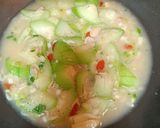 雞湯絲瓜枸杞的食譜步驟2照片