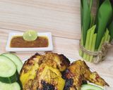Foto langkah ke 8 dari resep Ayam bakar bumbu pedas.