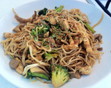 Foto del paso 2 de la receta: Noodles con setas, pollo y brócoli