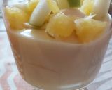 Gyümölcsös pohárdesszert🍊🍌🍏 recept fázis 4 fotója