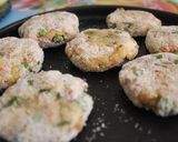 A picture of step 6 of Veggie Tikki.