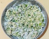 A picture of step 3 of Methi paratha.