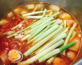 Hình bước làm 4 của món Bún chả cá chay rau cần