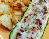 Foto del paso 7 de la receta: Zapallos italianos rellenos con carne ❤️