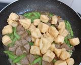 Foto langkah ke 4 dari resep Tumis buncis, bakso, tahu.