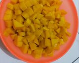 Foto langkah ke 2 dari resep Manggo chesee milk.