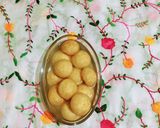 A picture of step 7 of Ras Bora / Sweet Dumplings.