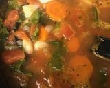 Foto del paso 2 de la receta: Sopa de alubias y acelgas