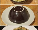 Foto del paso 7 de la receta Patatas ovadas con cebolla, berenjena, rúcula y canónigo