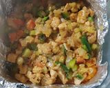 Foto del paso 3 de la receta: Pastel de calabaza y pollo