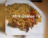 A picture of step 6 of Jallof rice me alayyahu.