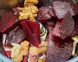 A picture of step 2 of Beetroot & Walnut Pesto Pasta.