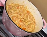 A picture of step 8 of Chicken and Noodles with Homemade Noodles.