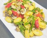 Foto langkah ke 7 dari resep Jamur Kancing Jagung Putren.