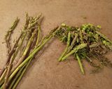 A picture of step 1 of Wild Asparagus Risotto with Lemon Zest.