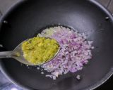 A picture of step 2 of Broccoli Rice.