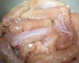 A picture of step 2 of Chicken Cordon Bleu / instant pot.