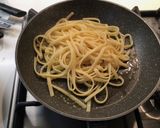 Foto del passaggio 4 della ricetta Scialatielli con pescespada, lupini e crema di datterini