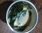 A picture of step 1 of Paan laddu.
