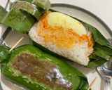 Foto langkah ke 6 dari resep Nasi Bakar Ayam Suwir.
