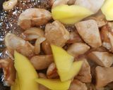 A picture of step 2 of My Honeyed Chicken & Mango 😀.