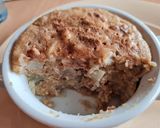 Foto del paso 3 de la receta: Mug cake integral de pera y nueces 🌾 🍐