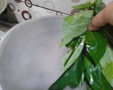 Foto langkah ke 3 dari resep Tumis daun singkong teri.
