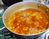 A picture of step 4 of Chana Masala.