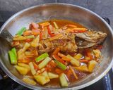 Foto langkah ke 5 dari resep 46🩷Ikan Krapu Asem Manis💜.