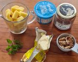 Foto del paso 1 de la receta: Queso Cottage con piña y nuez nivel gourmet