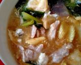 รูปขั้นตอนการทำที่ 8 ของ ราดหน้าผักหมูนุ่ม