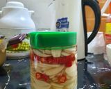 Hình bước làm 4 của món Dấm tỏi ớt