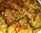 صورة لخطوة 6 من وصفة أروز با دجاج او لحم مبخر او مفور