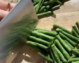 A picture of step 1 of Chinese Long Bean Stir Fry.