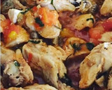 Foto del paso 5 de la receta: Pollo en salsa y vegetales