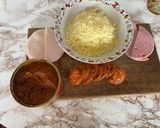 Töltött lángos recept fázis 1 fotója