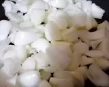 A picture of step 4 of Kadai paneer.
