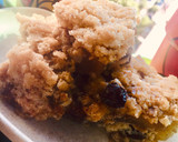 Foto del paso 5 de la receta: POSTRE DE MANZANAS Y PASAS CON CRUMBLE DE AVENA 🍎🍇🍏🍇