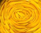 A picture of step 9 of No bake Mango Cheese Cake.