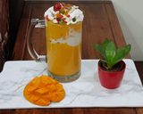 A picture of step 7 of Mango Mastani.