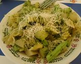 Foto do passo 10 de Macarrão ao pesto com vagens e batatas