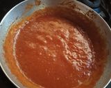 A picture of step 4 of Schezwan Chutney.