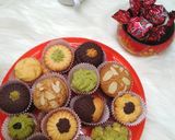 Hình bước làm 6 của món Bánh Cookie Bơ,chocolate,trà xanh