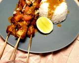 Foto langkah ke 4 dari resep Sate ayam bumbu pecel.