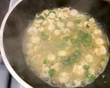 A picture of step 3 of Creamy Zucchini and Shrimp Penne.