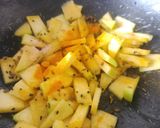A picture of step 2 of Kumro Bhorta With Bhaat (Bengali Staple Food) Pumpkin Bharta With Plain Steamed Rice.