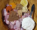 A picture of step 1 of Indian Butter Chicken.