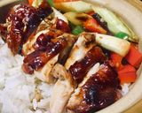 รูปขั้นตอนการทำที่ 2 ของ ข้าวไก่เทอริยากิสดชื่นยามเช้า清晨照燒蓋飯