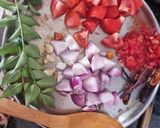 A picture of step 1 of Tomato chutney.
